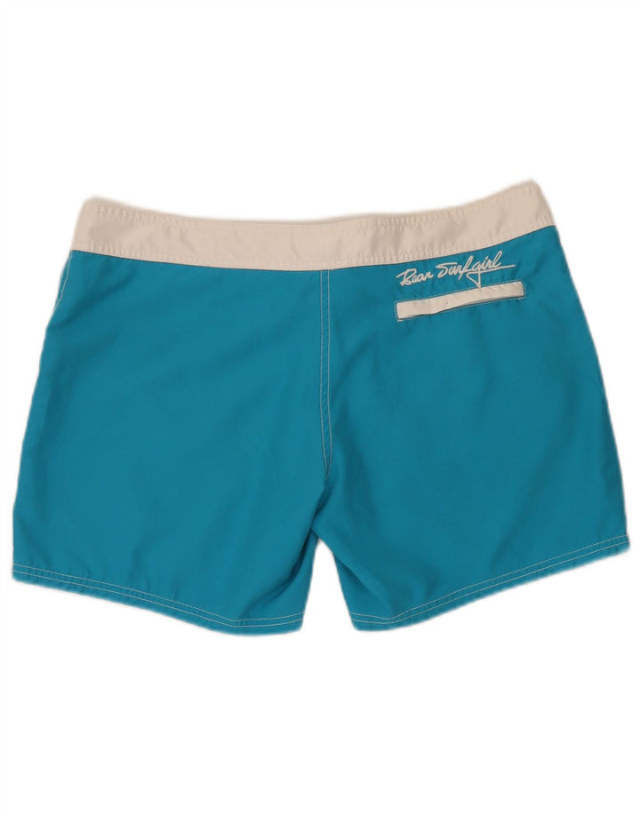 Shorts de natação masculino Bear XL azul colorblock