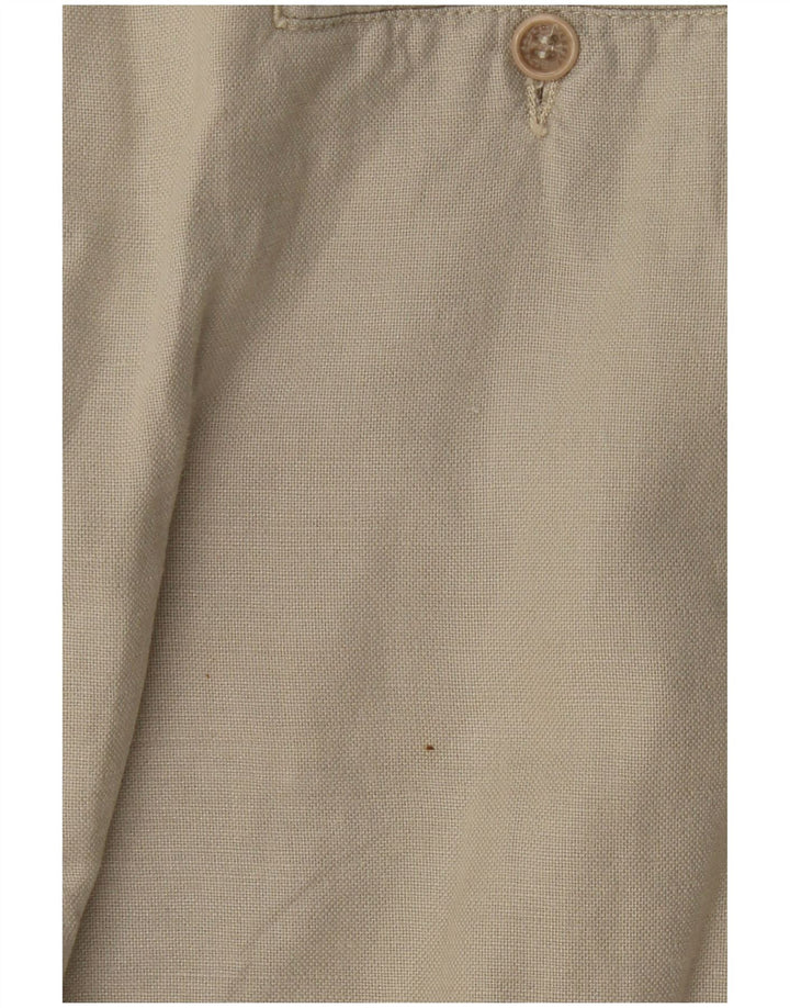 VALENTINO JEANS Calça casual reta masculina IT 56 3XL W38 L34 Bege