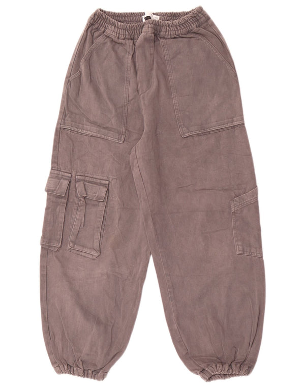 Zara Boys Cargo Calças de treino Joggers 11-12 anos Cinzento