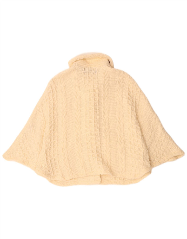 Jumper poncho feminino JOHN BRANIGAN tamanho único branco