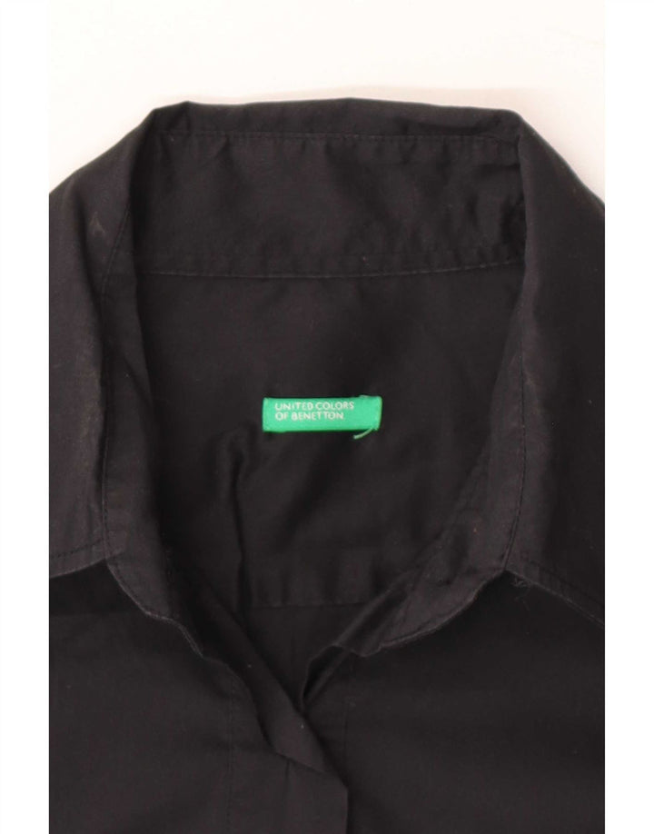 Pulôver feminino Benetton UK 10 pequeno preto
