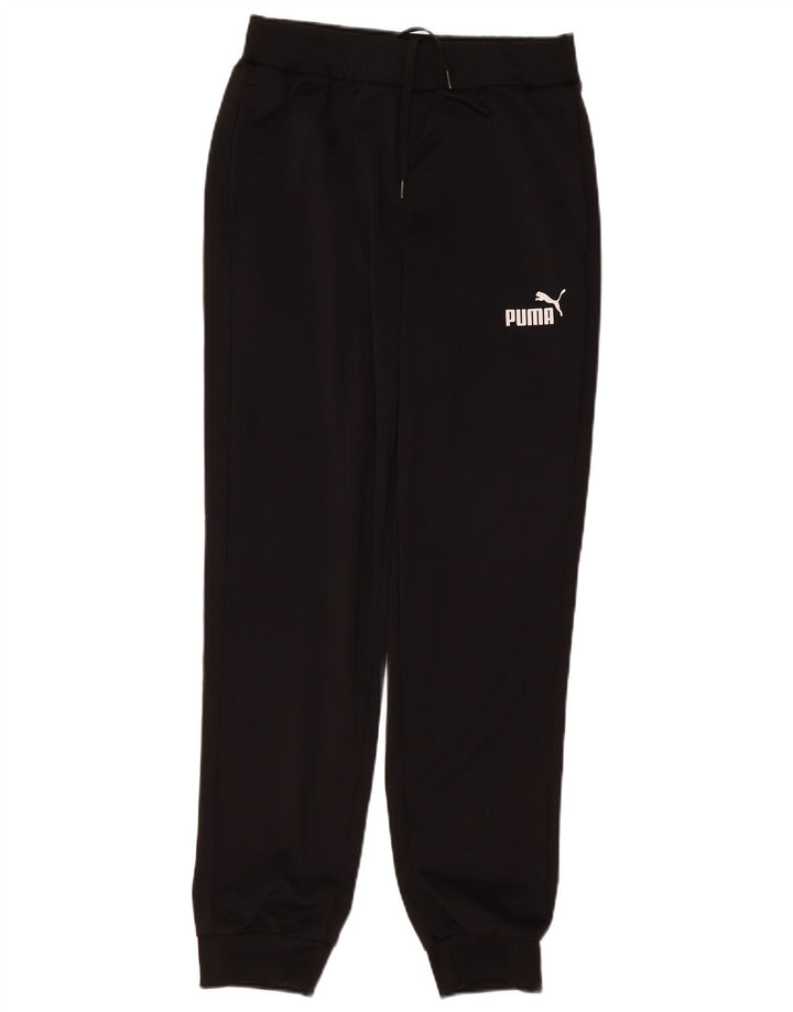Calça de treino masculina Puma Joggers médio preto poliéster