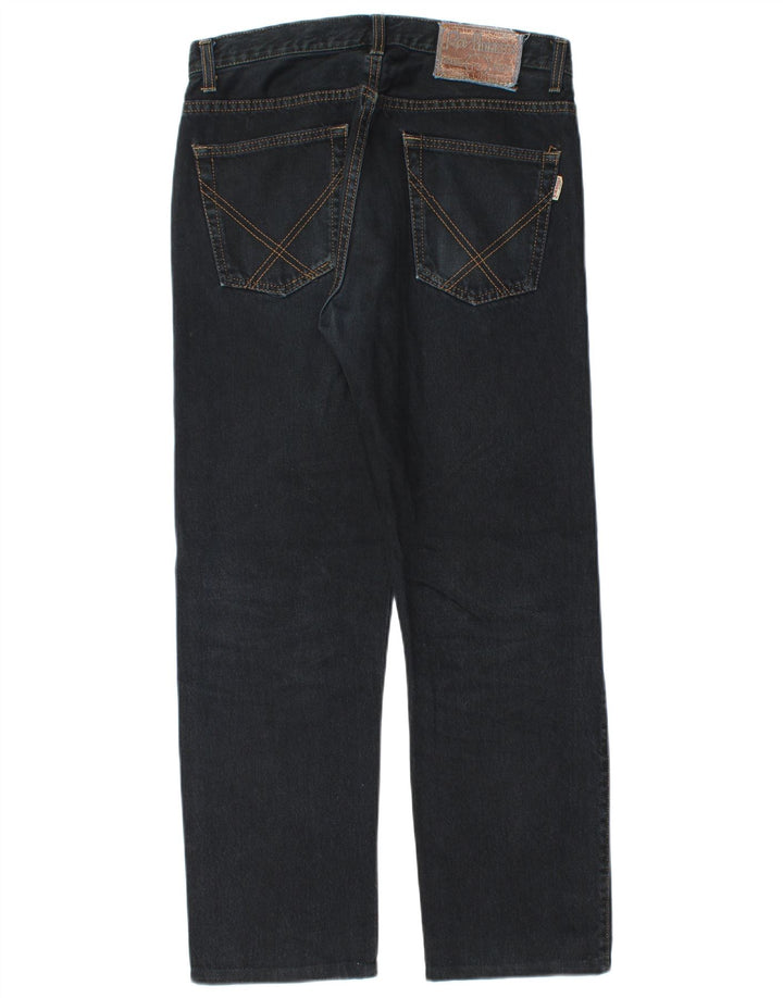 Calça jeans reta masculina Roy Rogers W30 L28 azul marinho