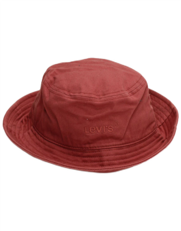 Chapéu Bucket Masculino Levi's Pequeno Algodão Vermelho