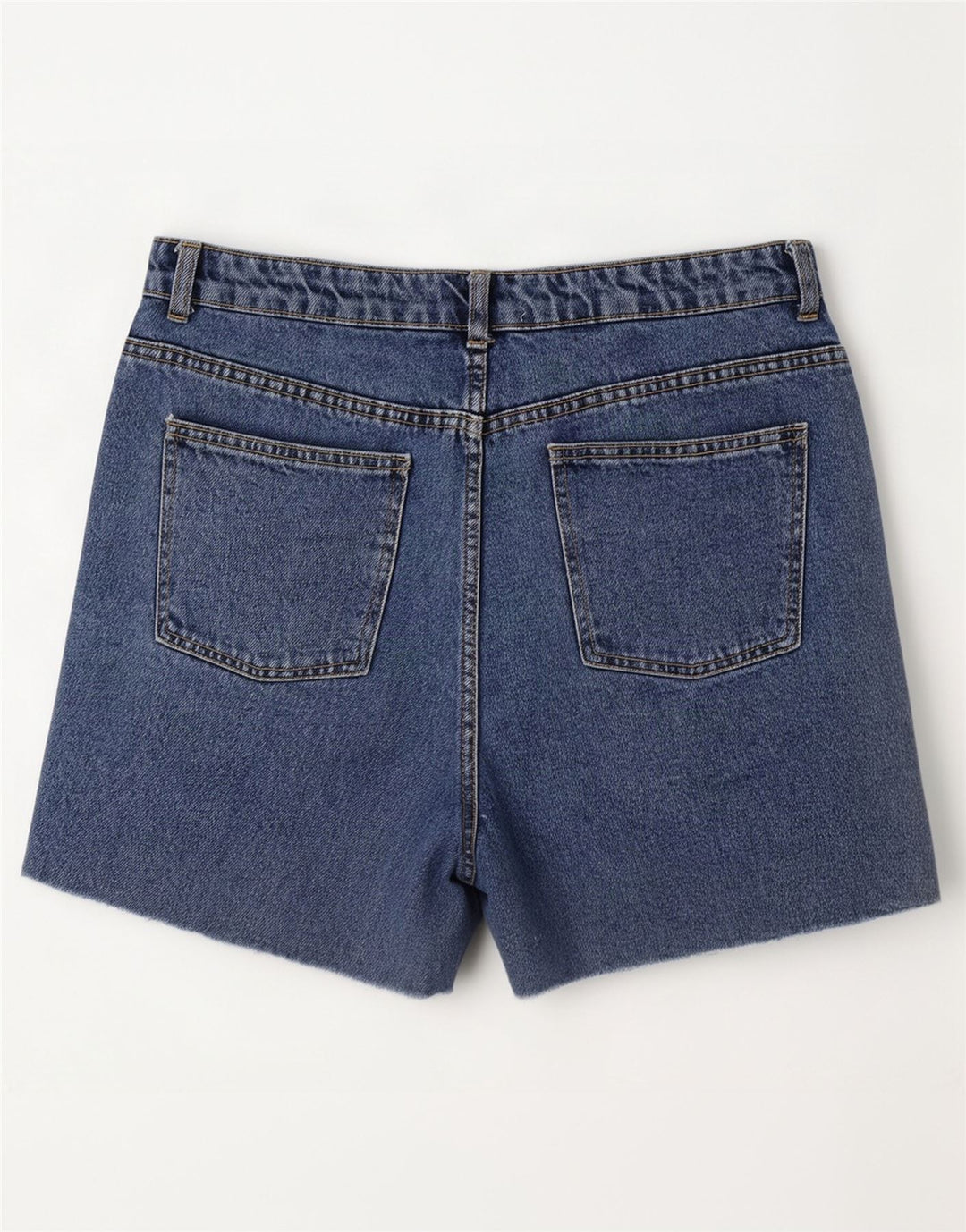 Zara Womens Trafaluc Denim Shorts EU 40 Médio W30 Azul