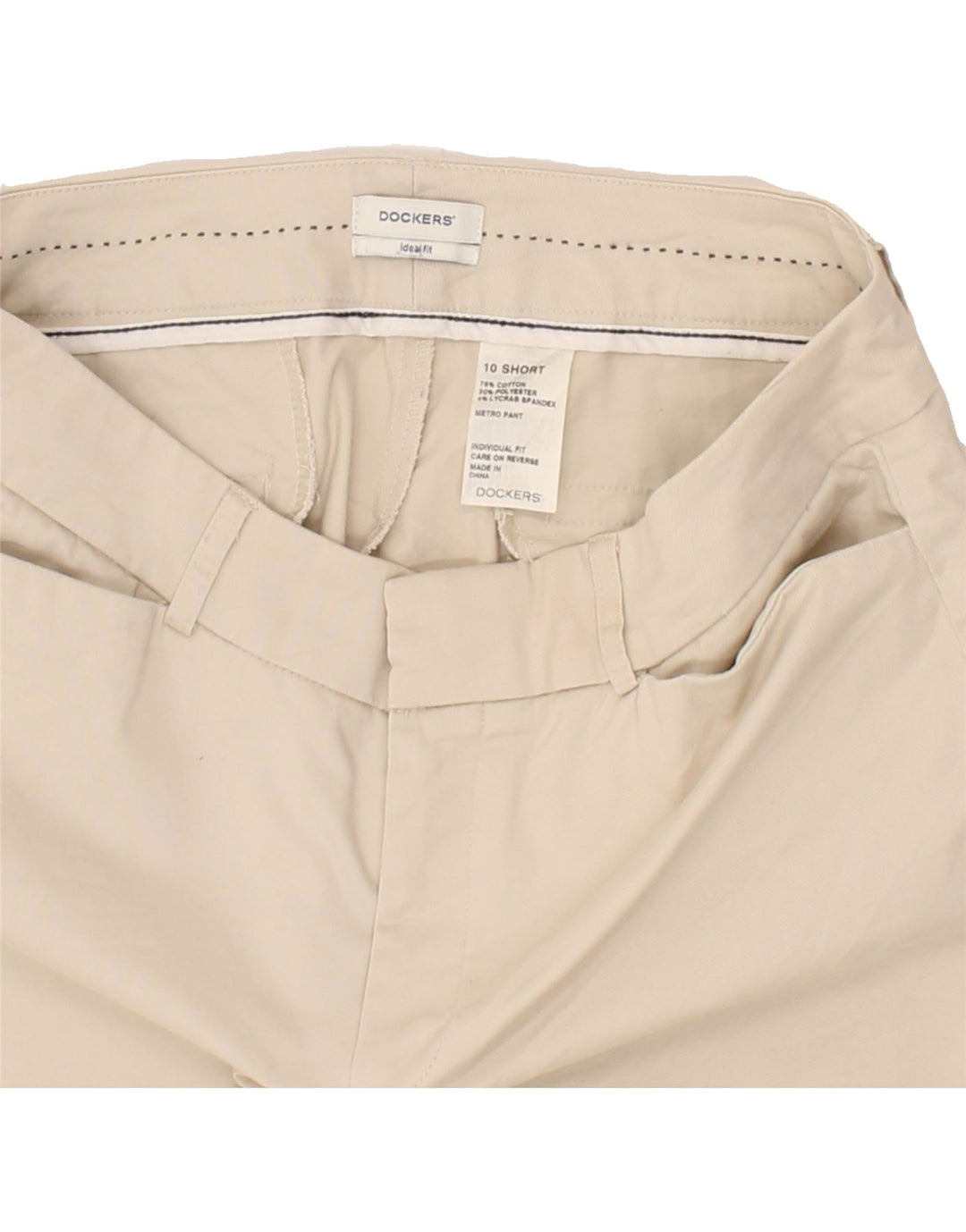 DOCKERS Womens Bootcut Casual Trousers US 10 Large W32 L30  Beige Cotton Vintage Dockers and Second-Hand Dockers from Messina Hembry 