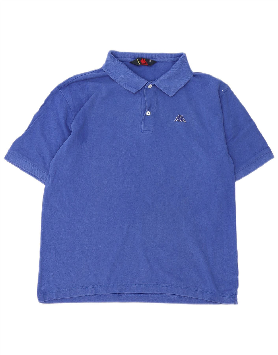 Camisa polo masculina Kappa XL algodão azul
