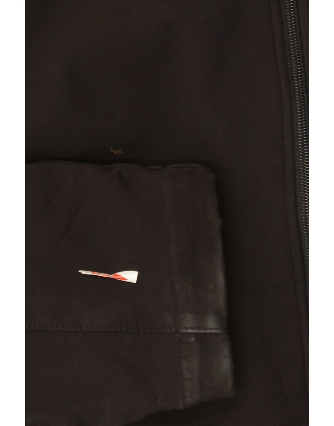 Jaqueta corta-vento masculina com capuz Mountain Warehouse Reino Unido 36 pequena preta