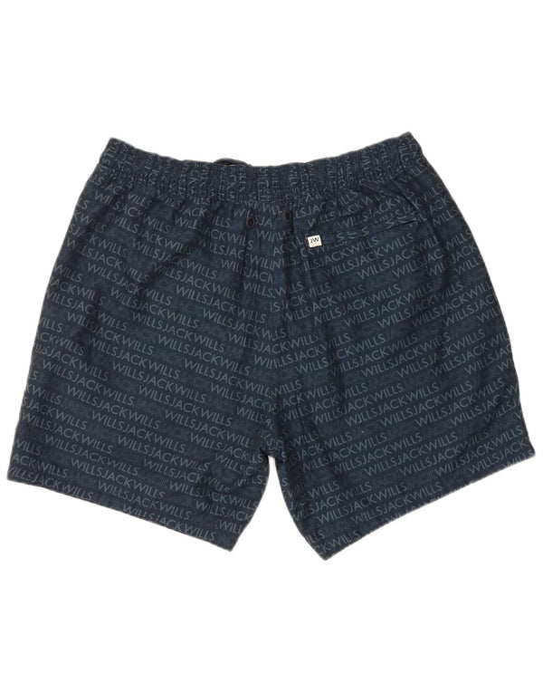 Shorts de natação masculino Jack Wills grande azul marinho