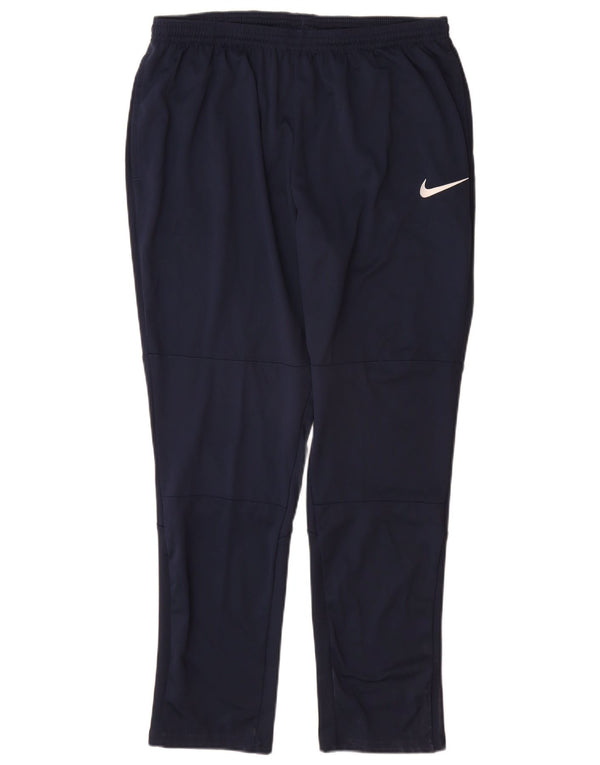 Calça de treino Nike masculina Dri Fit XL azul marinho poliéster