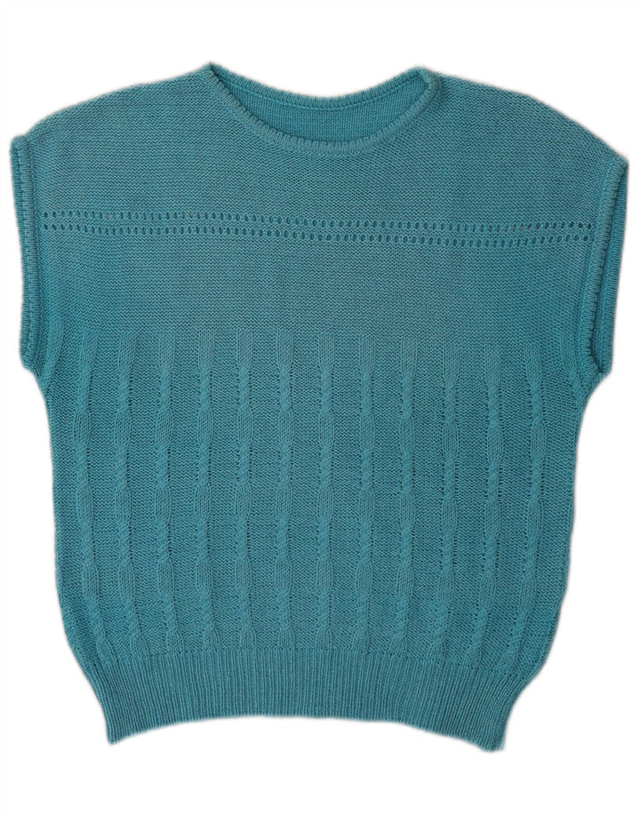 Colete feminino vintage regata IT 48 XL azul
