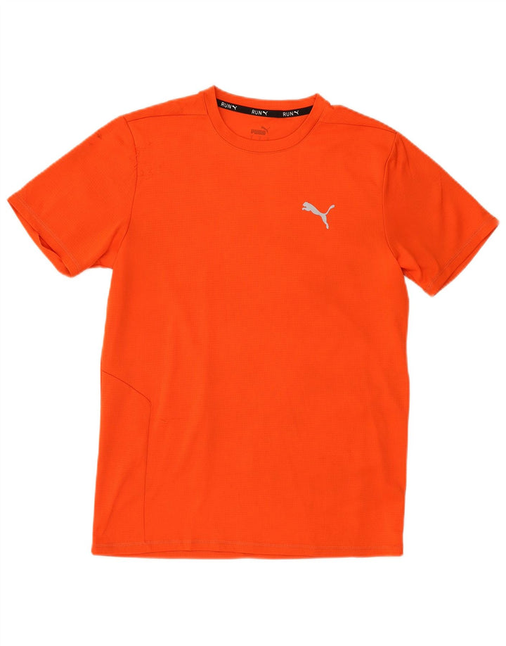 Camiseta masculina PUMA pequena laranja