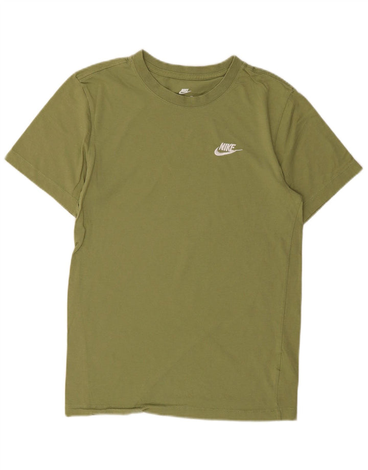 Camiseta masculina NIKE XS verde algodão