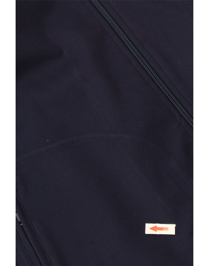 ASICS Mens Treino Top Jacket XL Azul Marinho Colourblock Poliéster