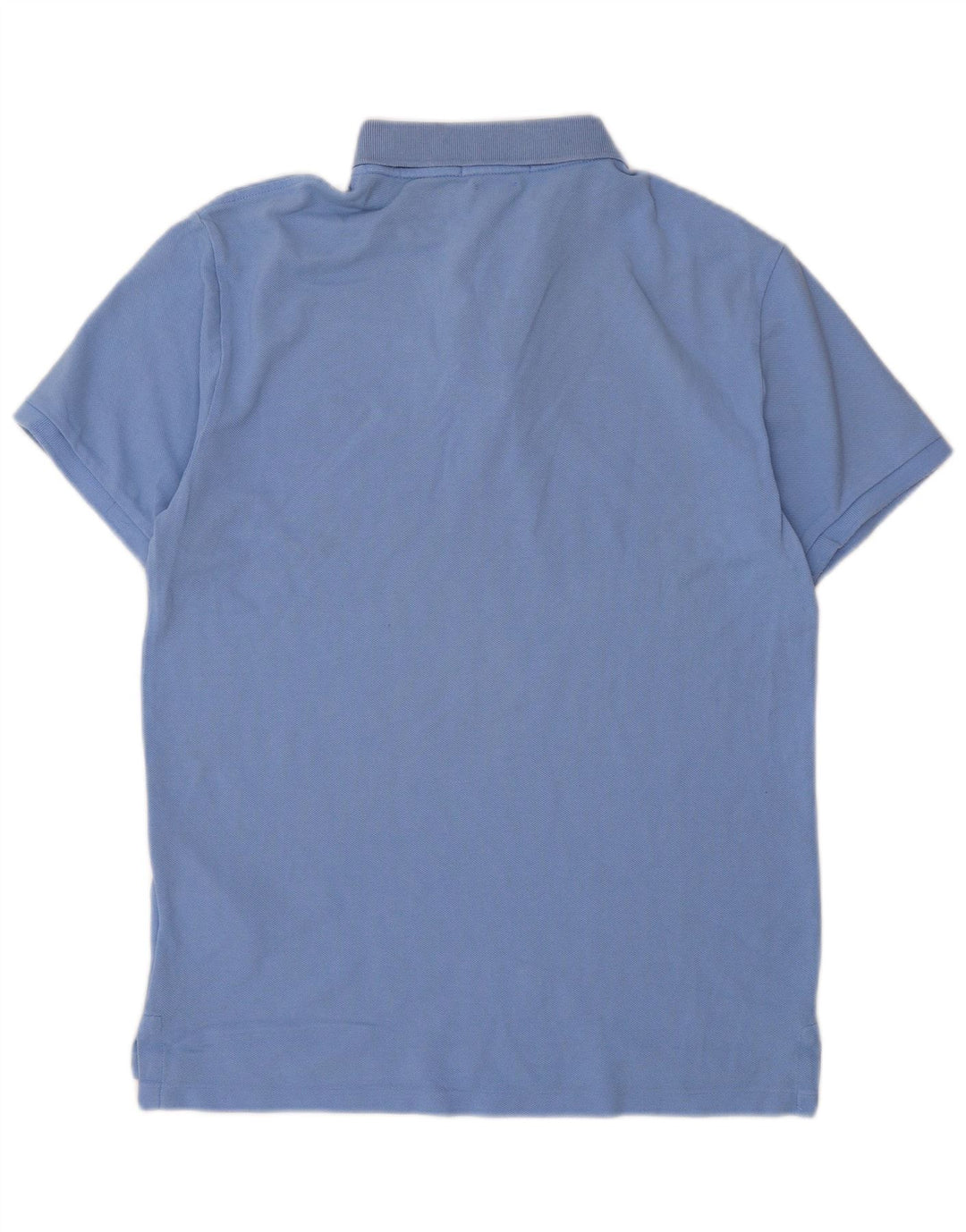 POLO RALPH LAUREN Camisa polo masculina personalizada slim fit de algodão azul médio