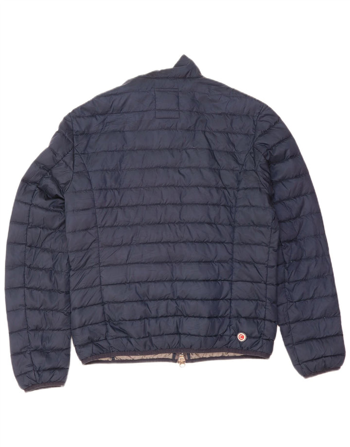 Jaqueta acolchoada masculina Colmar IT 50 poliéster azul marinho médio