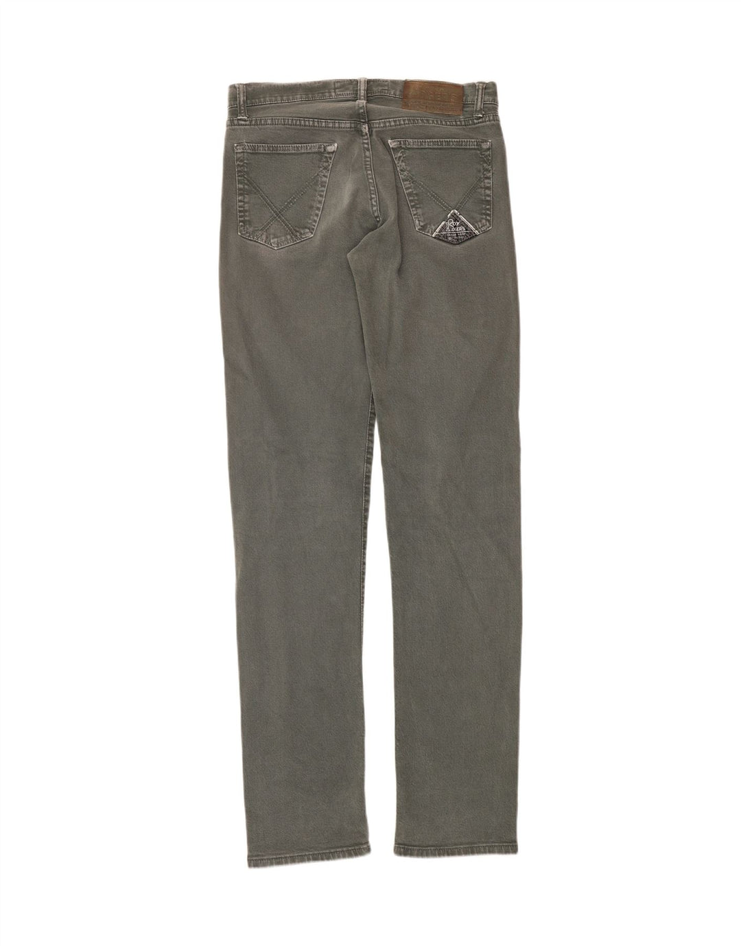 ROY ROGERS Calça jeans masculina slim W30 L35 algodão cinza