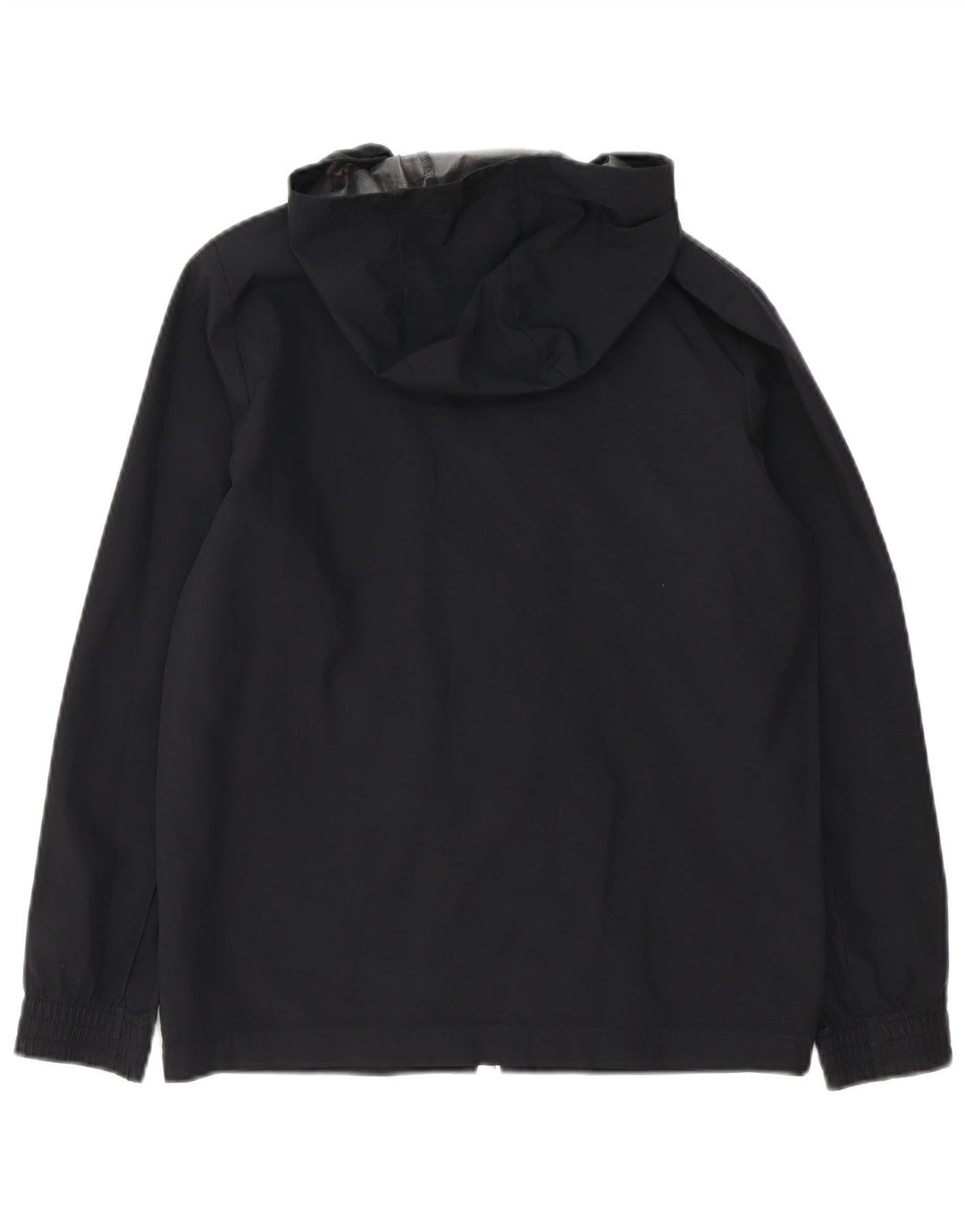 Jaqueta de chuva com capuz ADIDAS Boys Ancona Graphic 11-12 anos preto poliéster