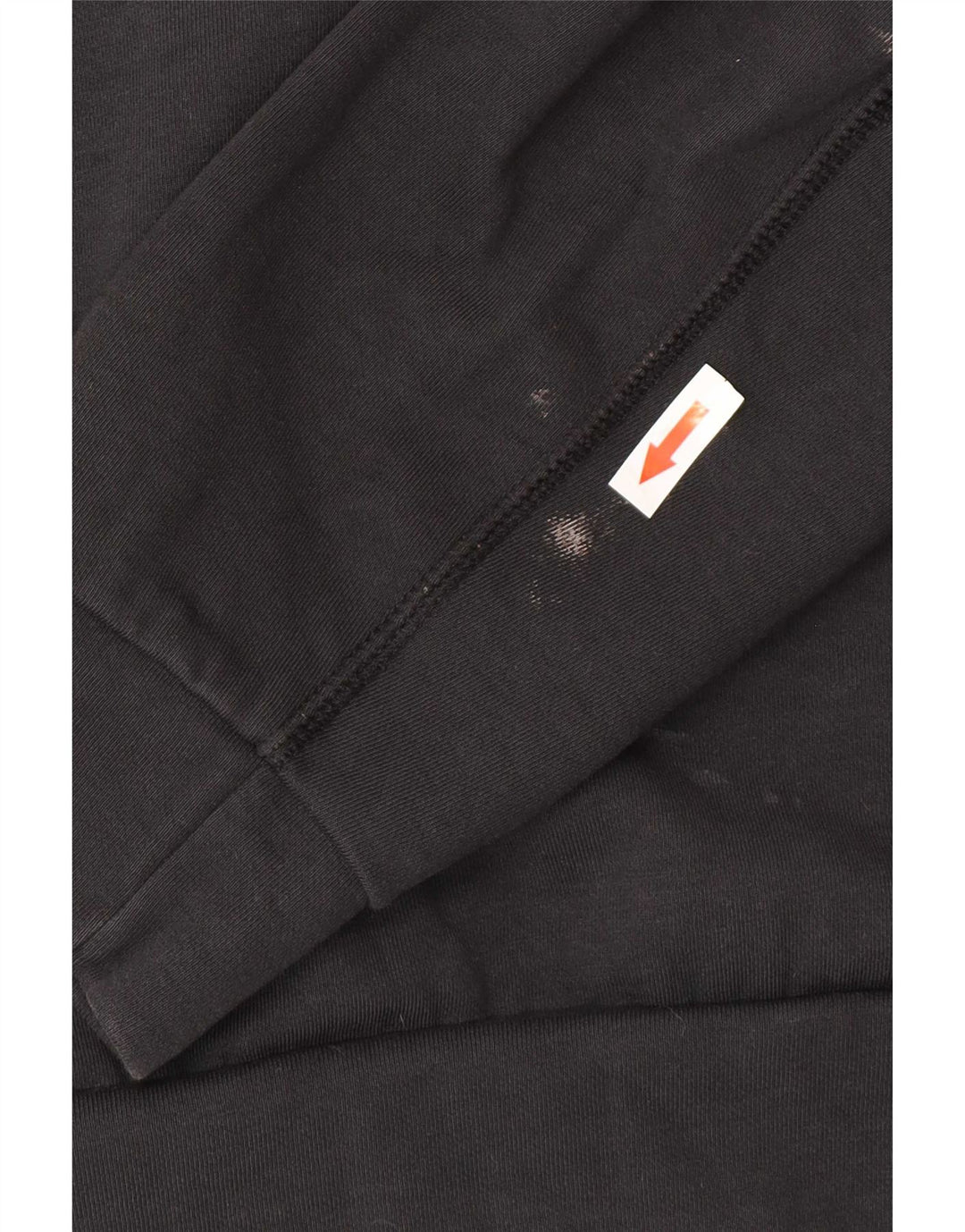 Moletom masculino Nike com zíper e gola alta de algodão preto médio