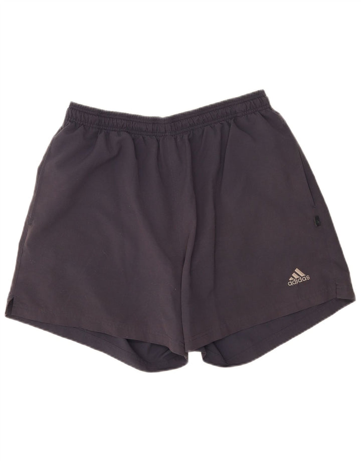 Shorts esportivos masculinos Adidas XL azul marinho poliéster