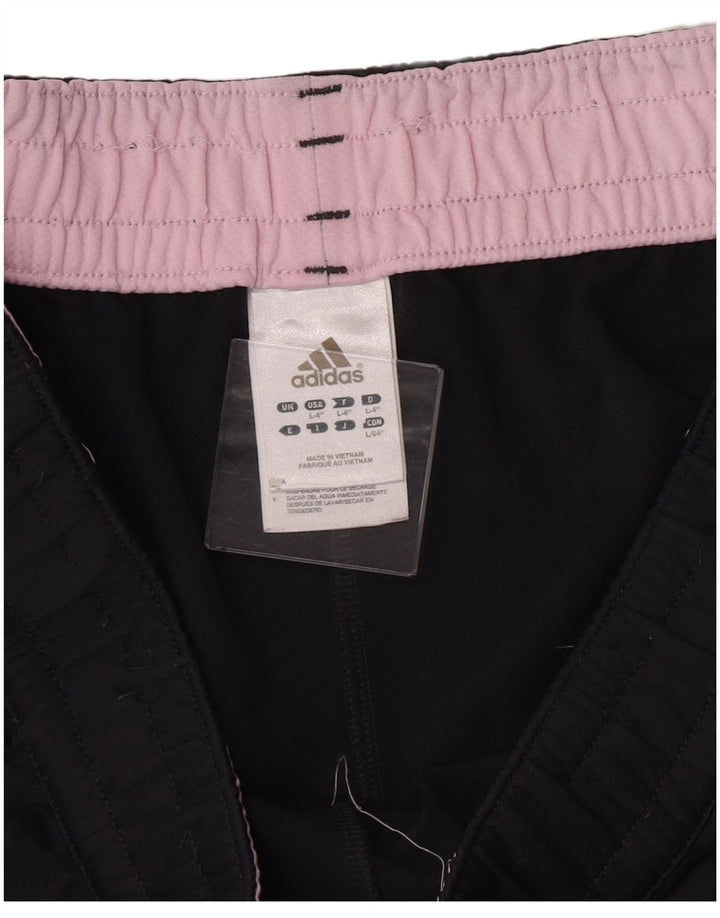 Shorts esportivos femininos Adidas UK 16 grande poliéster azul marinho