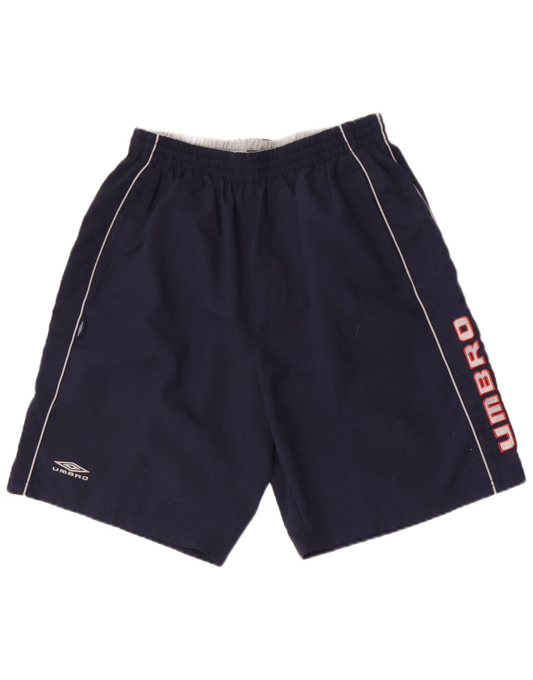 Umbro Mens Graphic Sport Shorts Grande Poliéster Azul Marinho