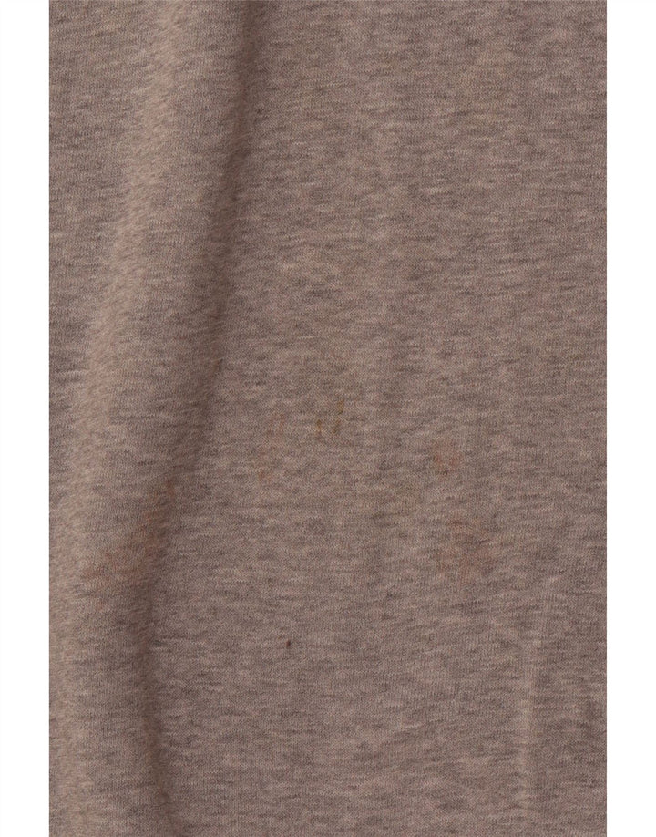 COS moletom masculino jumper grande algodão cinza
