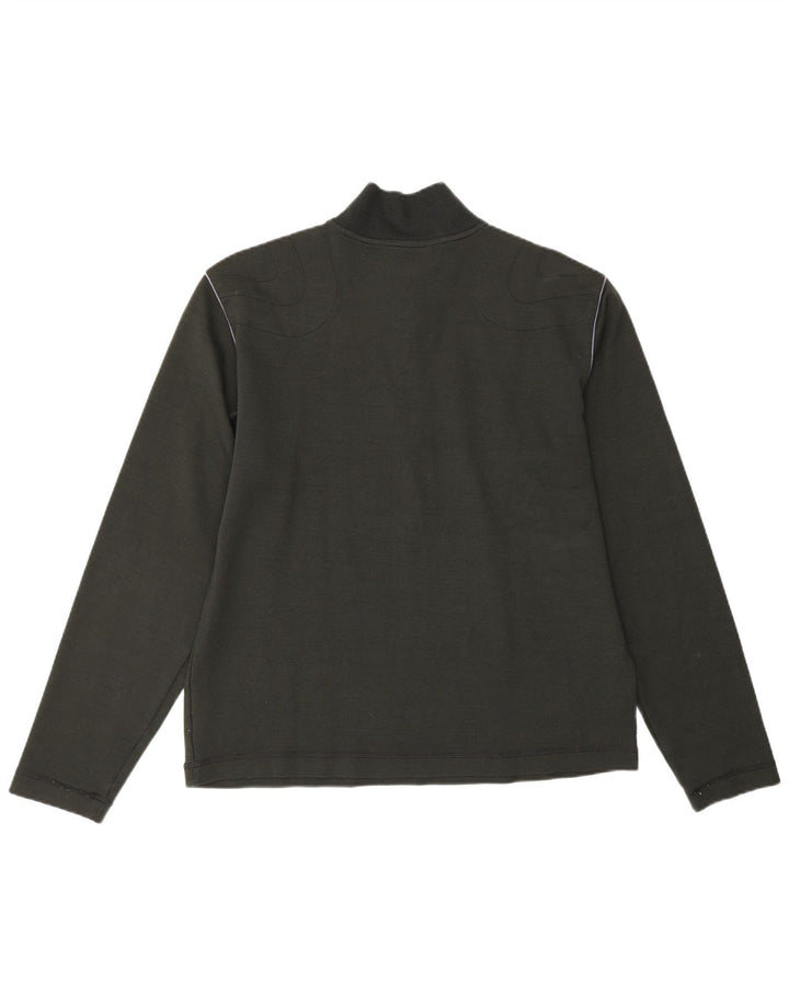 CALVIN KLEIN JEANS Pulôver feminino com zíper e gola redonda