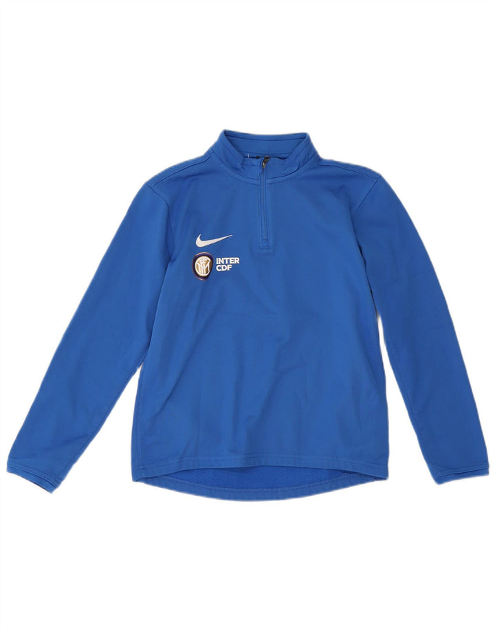 Nike Boys Inter Milan Graphic Moletom Jumper 10-11 Anos Médio Azul