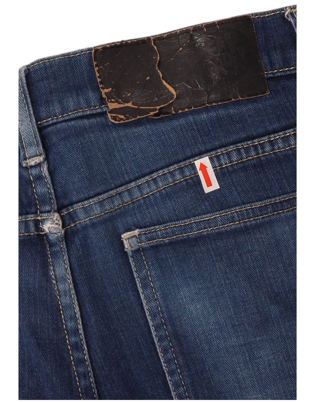 CHEAP MONDAY Calça jeans feminina slim W32 L33 algodão azul