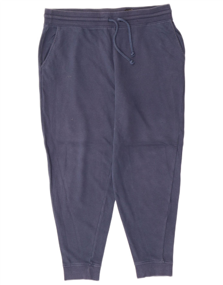 Calça de treino feminina Marks & Spencer Joggers Reino Unido 16 grande azul marinho