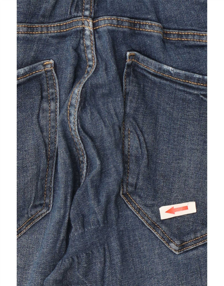 Zara Jeans Slim Feminino W28 L28 Azul Marinho