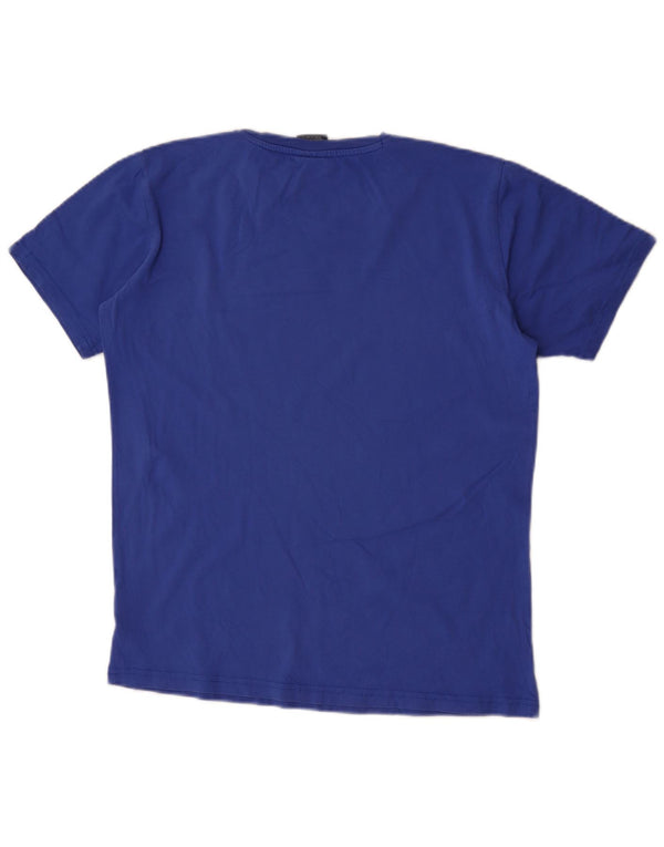 Camiseta Champion Boys Graphic Top 15-16 Anos 2XL Algodão Azul