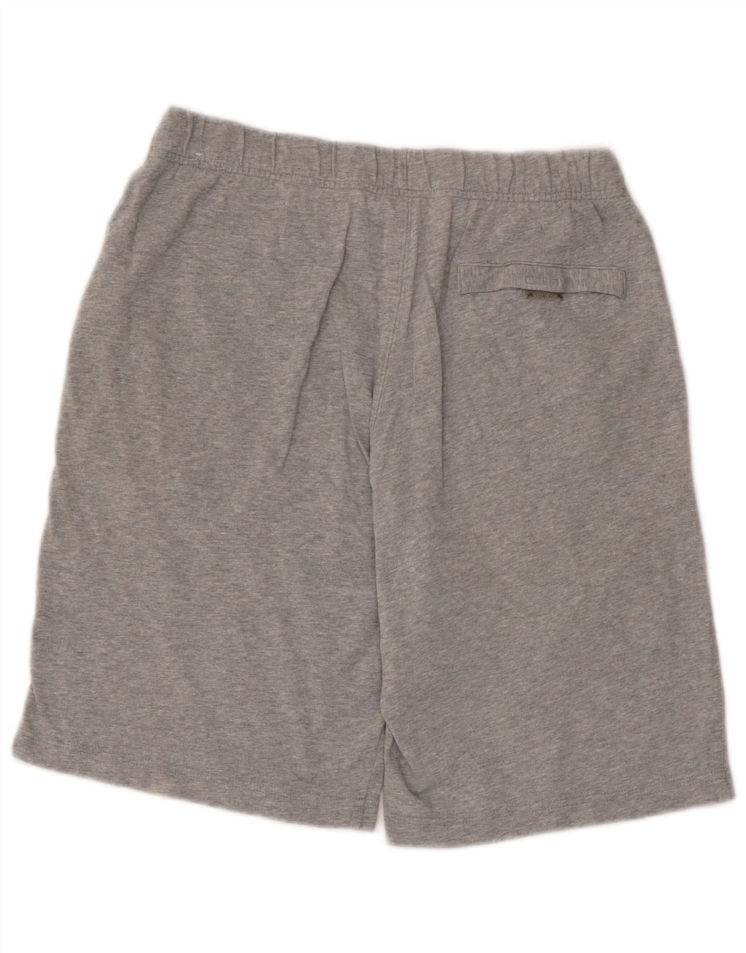 Shorts esportivos femininos Nike UK 12 algodão cinza médio