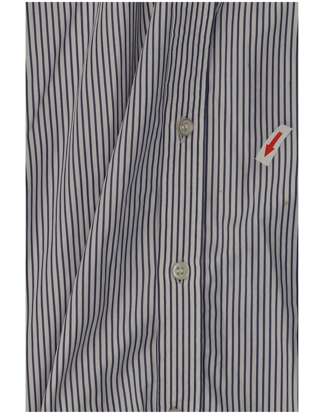 Camisa masculina de ajuste regular HARMONT & BLAINE XL azul risca de giz algodão