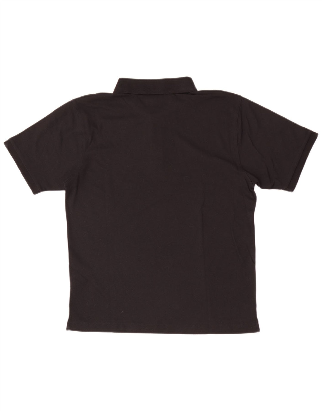 Camisa polo masculina Champion pequena de algodão preto