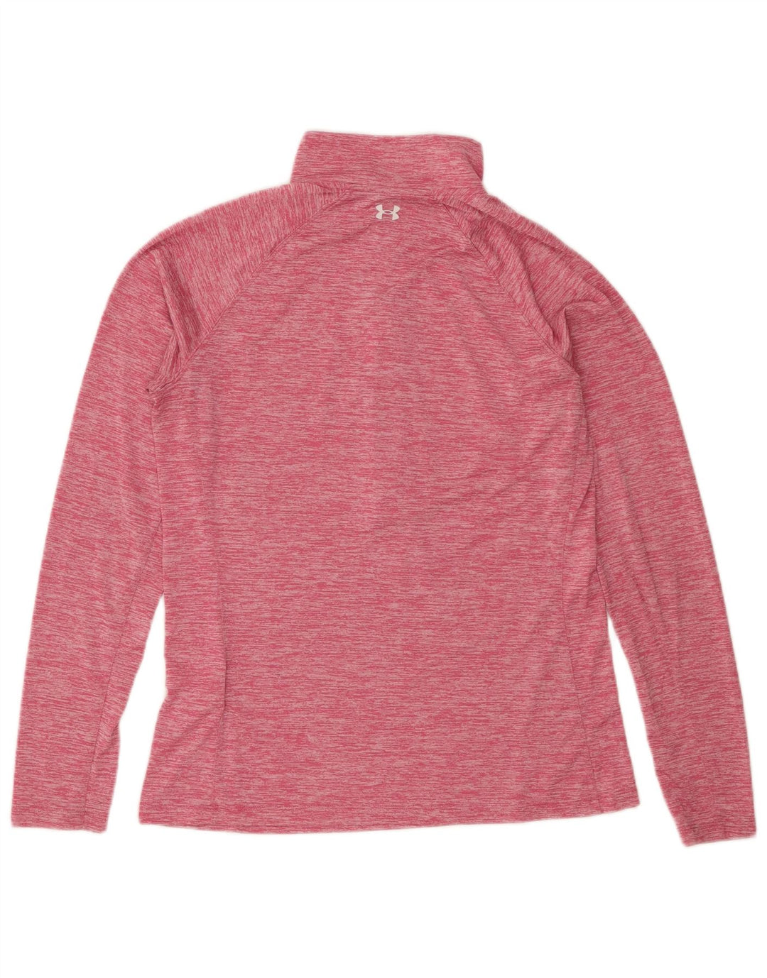 Under Armour feminino gráfico pulôver agasalho top UK 14 grande rosa manchado