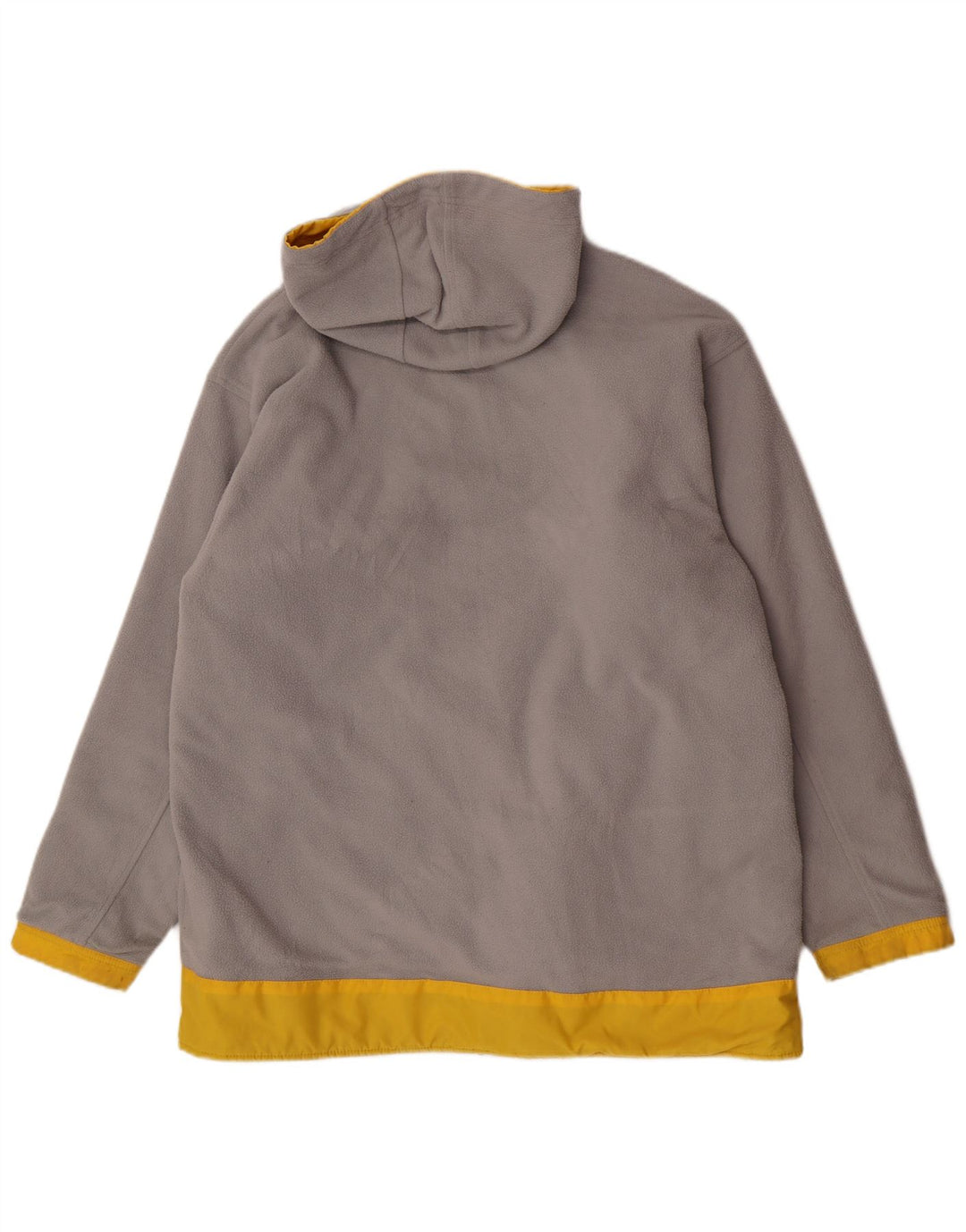 Jaqueta masculina Nike reversível com capuz UK 38 Nylon amarelo médio