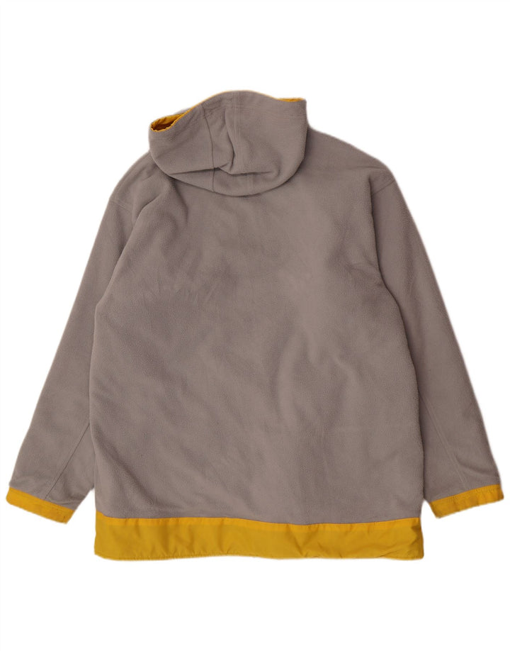 Jaqueta masculina Nike reversível com capuz UK 38 Nylon amarelo médio