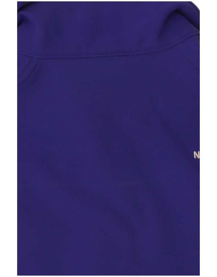 Jaqueta corta-vento feminina The North Face UK 14 poliéster azul marinho médio