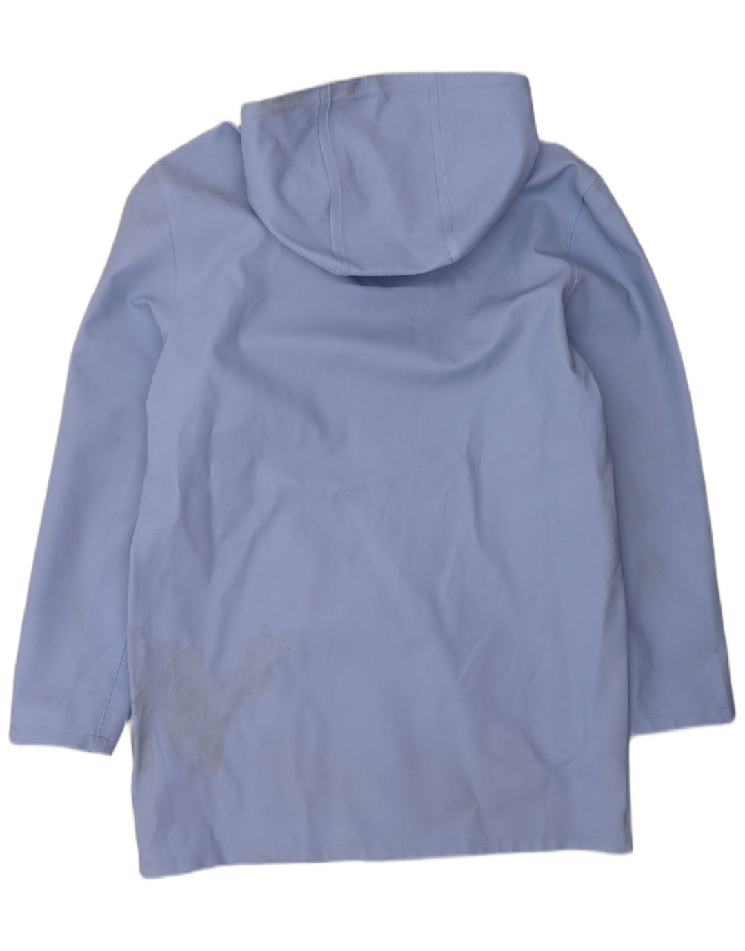 Capa de chuva masculina com capuz Stutterheim UK 40 grande algodão azul