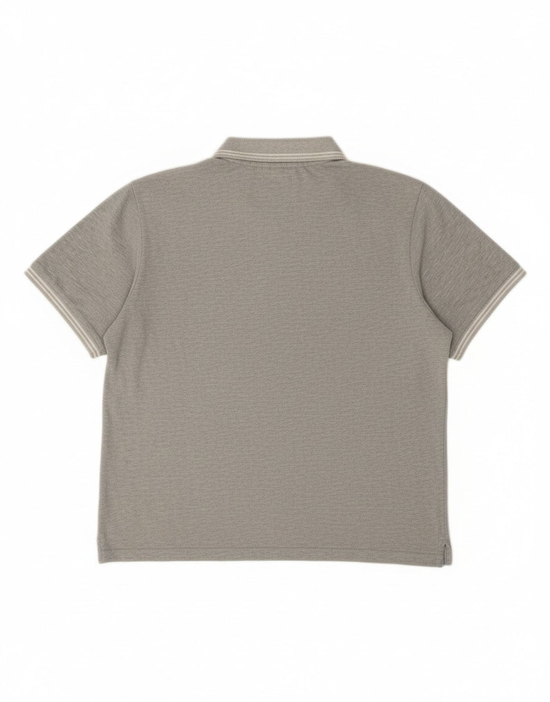 Camisa polo masculina CHAMPION Easy Fit algodão cinza médio