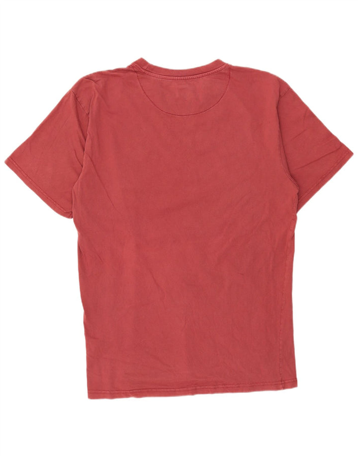 Camiseta gráfica masculina Karl Kani Top grande de algodão vermelho
