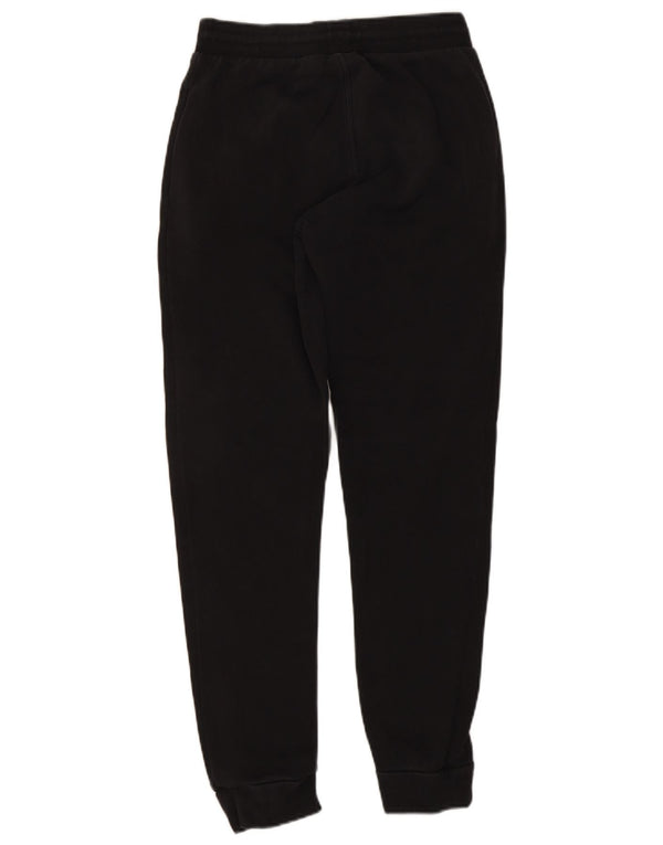 Adidas Mens Treino Calças Joggers Pequeno Algodão Preto