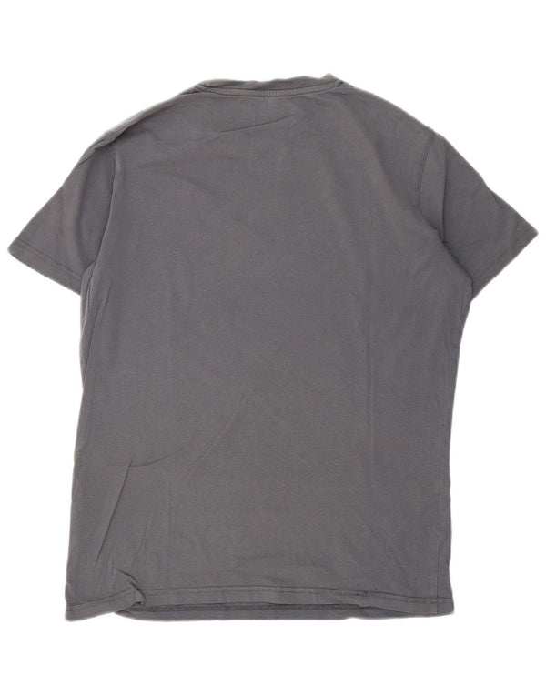 Camiseta Sundek masculina Heritage Graphic Top cinza médio algodão