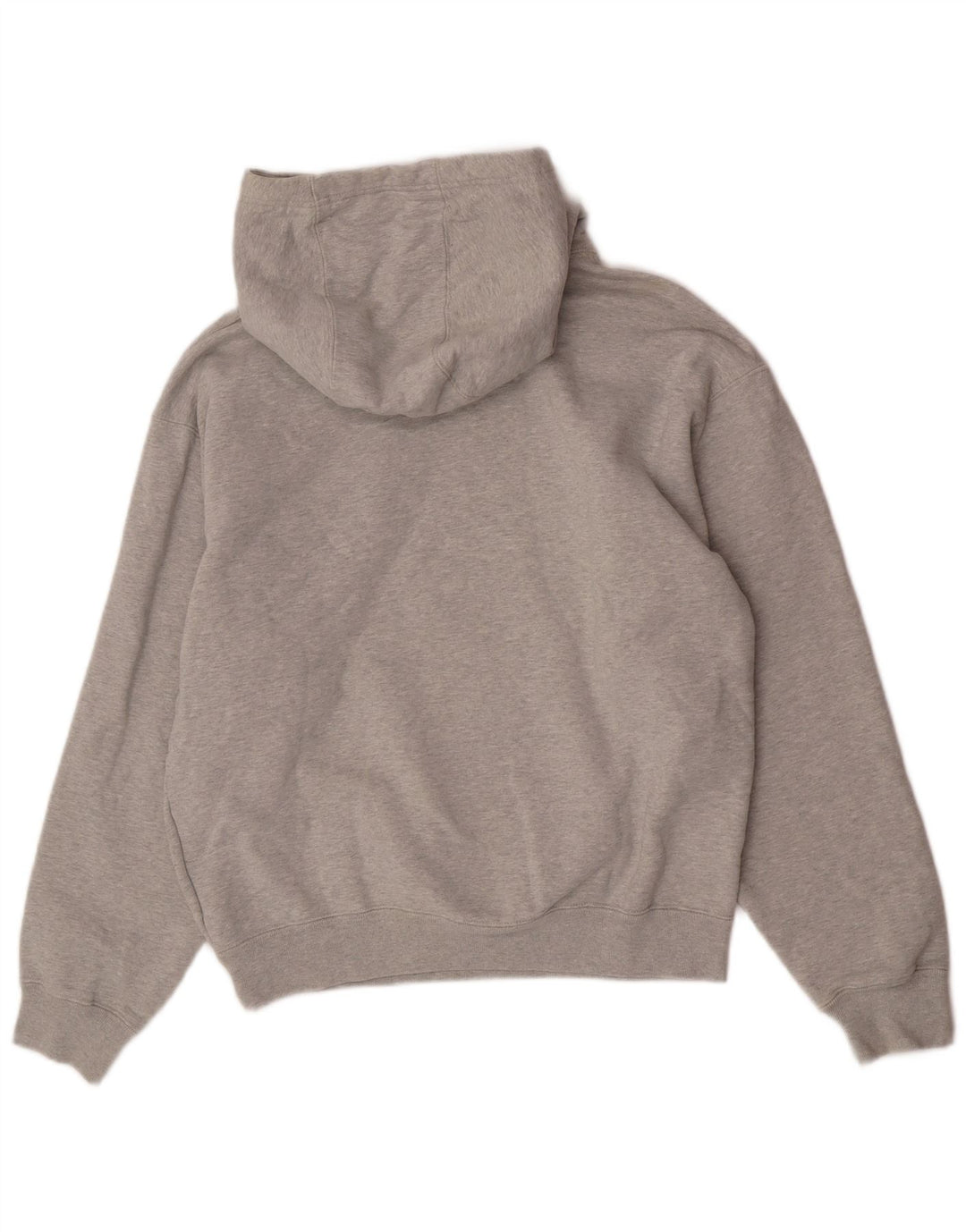 Jumper com capuz gráfico masculino Nike pequeno algodão cinza