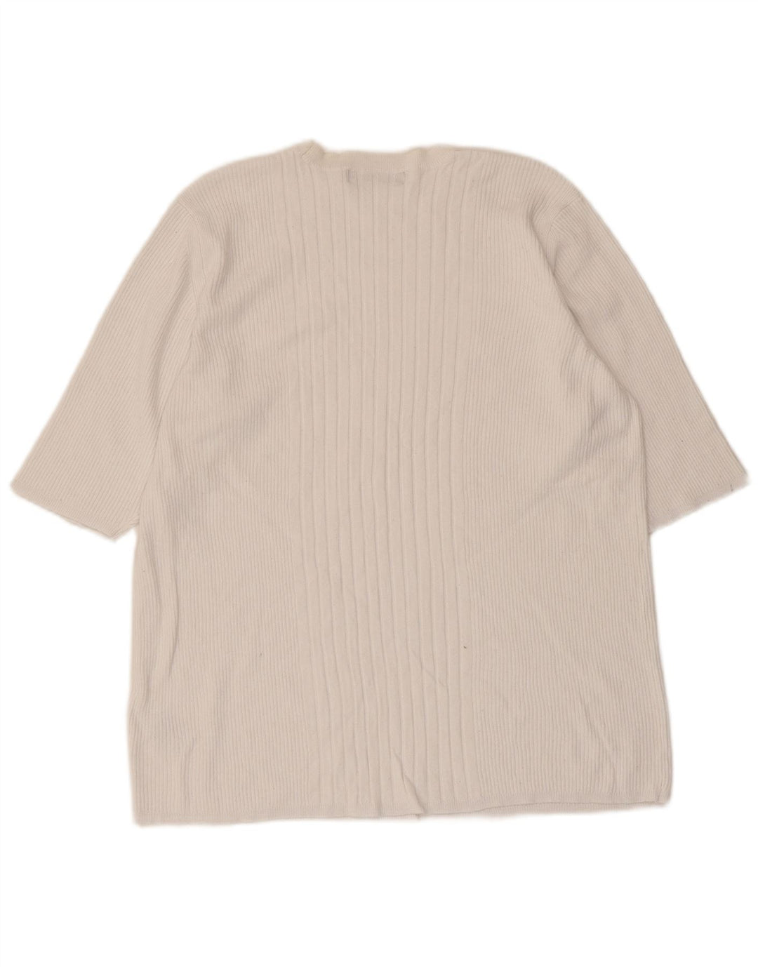 Blusa feminina Marks & Spencer UK 18 XL viscose branca