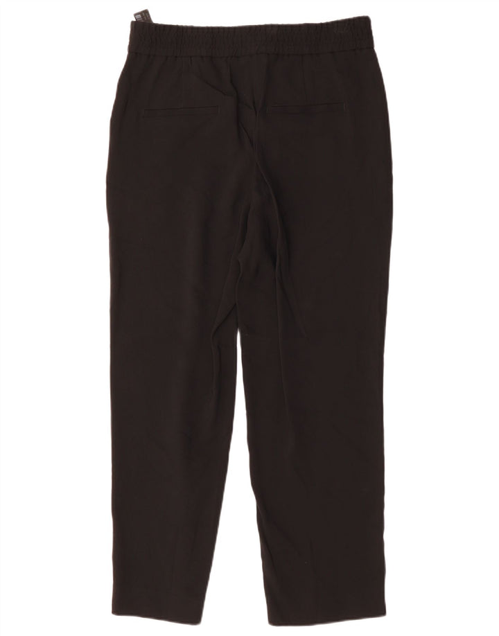 Calça feminina MASSIMO DUTTI reta UE 40 médio W30 L26 preta