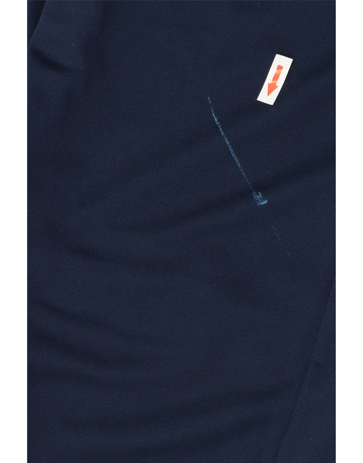 ADIDAS Mens Climalite Tracksuit Top Jacket UK 36/38 Pequeno Azul Marinho