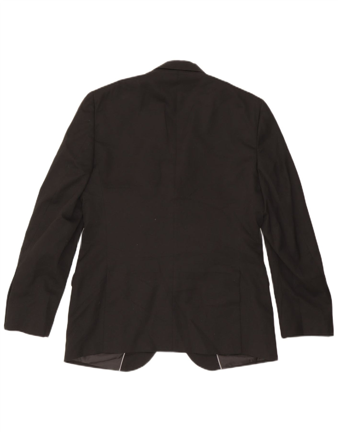 Jaqueta blazer masculina de ajuste regular de 2 botões Marks & Spencer Reino Unido 38 médio preto